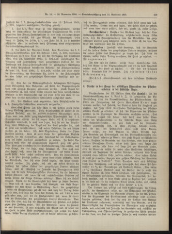 Amtsblatt der landesfürstlichen Hauptstadt Graz 19051120 Seite: 7