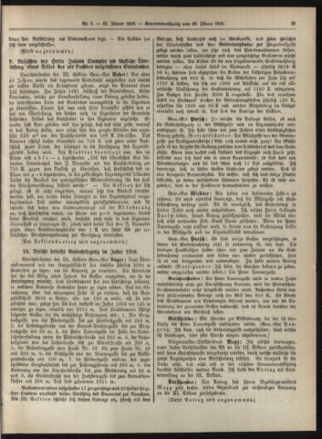 Amtsblatt der landesfürstlichen Hauptstadt Graz 19060131 Seite: 7