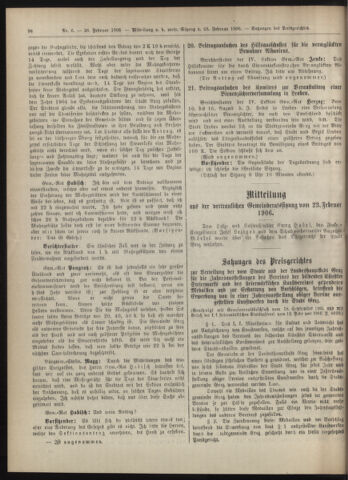 Amtsblatt der landesfürstlichen Hauptstadt Graz 19060228 Seite: 10