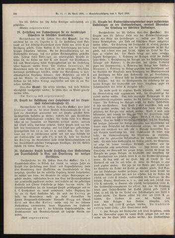 Amtsblatt der landesfürstlichen Hauptstadt Graz 19060420 Seite: 14