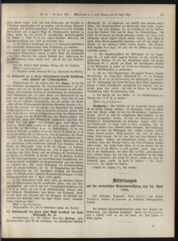 Amtsblatt der landesfürstlichen Hauptstadt Graz 19060430 Seite: 17