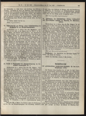 Amtsblatt der landesfürstlichen Hauptstadt Graz 19060710 Seite: 15