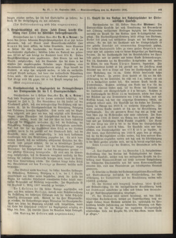 Amtsblatt der landesfürstlichen Hauptstadt Graz 19060930 Seite: 13