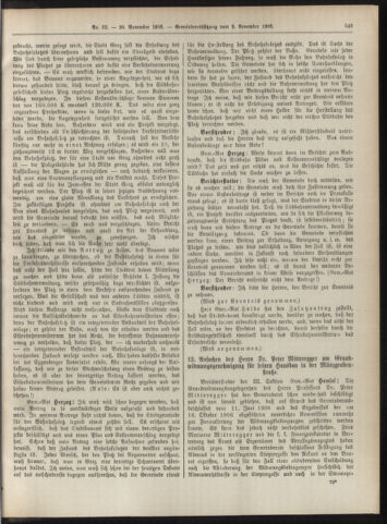 Amtsblatt der landesfürstlichen Hauptstadt Graz 19061120 Seite: 11