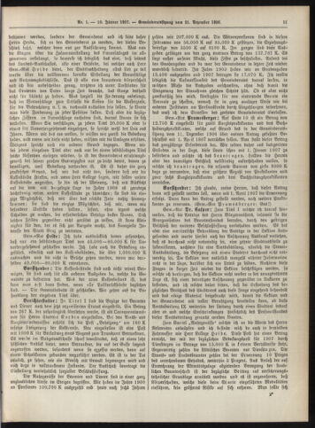 Amtsblatt der landesfürstlichen Hauptstadt Graz 19070110 Seite: 11