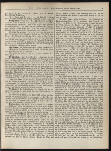 Amtsblatt der landesfürstlichen Hauptstadt Graz 19070110 Seite: 13