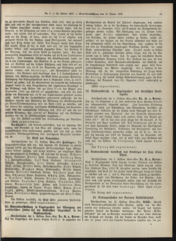 Amtsblatt der landesfürstlichen Hauptstadt Graz 19070120 Seite: 17