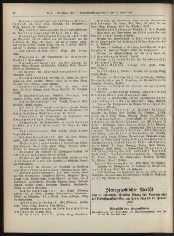 Amtsblatt der landesfürstlichen Hauptstadt Graz 19070120 Seite: 8