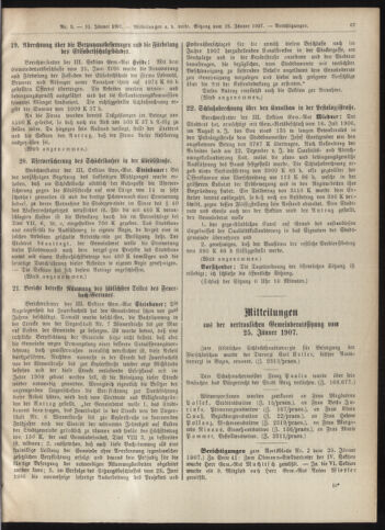 Amtsblatt der landesfürstlichen Hauptstadt Graz 19070131 Seite: 11