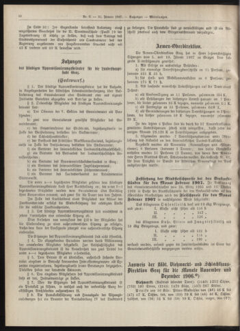 Amtsblatt der landesfürstlichen Hauptstadt Graz 19070131 Seite: 12