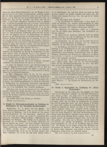 Amtsblatt der landesfürstlichen Hauptstadt Graz 19070220 Seite: 11