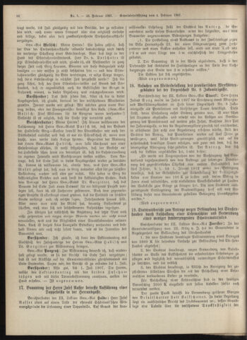 Amtsblatt der landesfürstlichen Hauptstadt Graz 19070220 Seite: 16