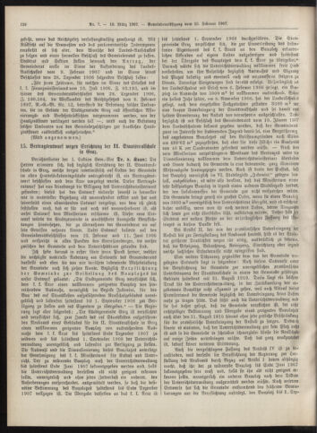 Amtsblatt der landesfürstlichen Hauptstadt Graz 19070310 Seite: 14