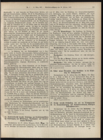 Amtsblatt der landesfürstlichen Hauptstadt Graz 19070310 Seite: 19