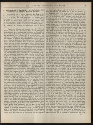 Amtsblatt der landesfürstlichen Hauptstadt Graz 19070320 Seite: 11