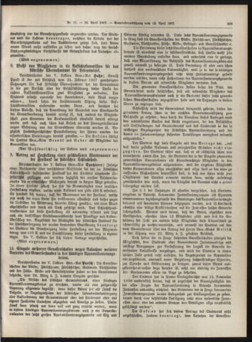 Amtsblatt der landesfürstlichen Hauptstadt Graz 19070420 Seite: 13