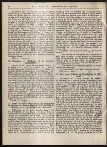 Amtsblatt der landesfürstlichen Hauptstadt Graz 19070420 Seite: 16