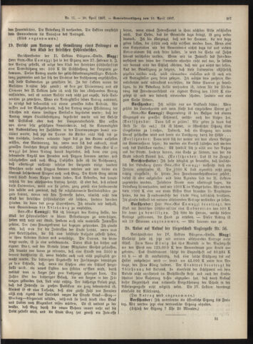 Amtsblatt der landesfürstlichen Hauptstadt Graz 19070420 Seite: 17