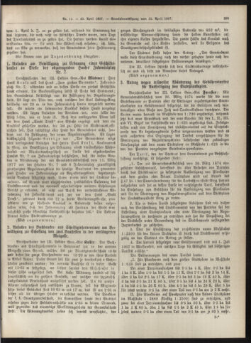 Amtsblatt der landesfürstlichen Hauptstadt Graz 19070420 Seite: 19