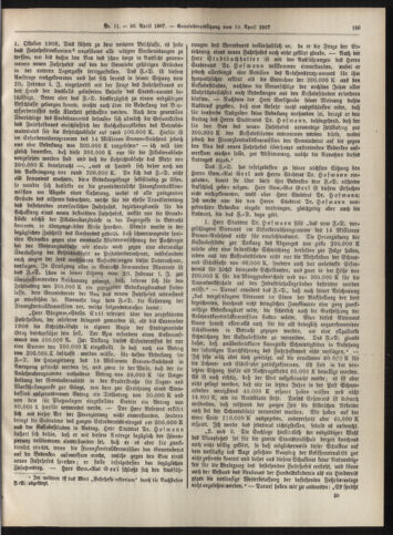 Amtsblatt der landesfürstlichen Hauptstadt Graz 19070420 Seite: 9