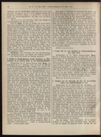 Amtsblatt der landesfürstlichen Hauptstadt Graz 19070430 Seite: 8