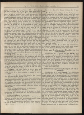 Amtsblatt der landesfürstlichen Hauptstadt Graz 19070520 Seite: 13