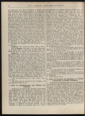 Amtsblatt der landesfürstlichen Hauptstadt Graz 19070520 Seite: 4