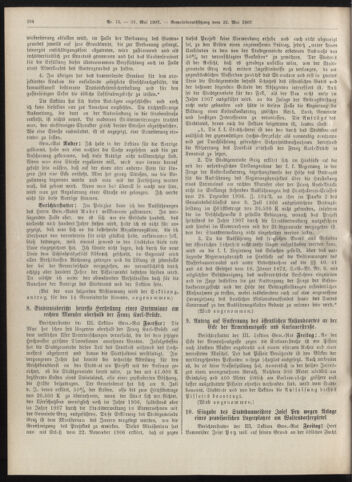 Amtsblatt der landesfürstlichen Hauptstadt Graz 19070531 Seite: 14