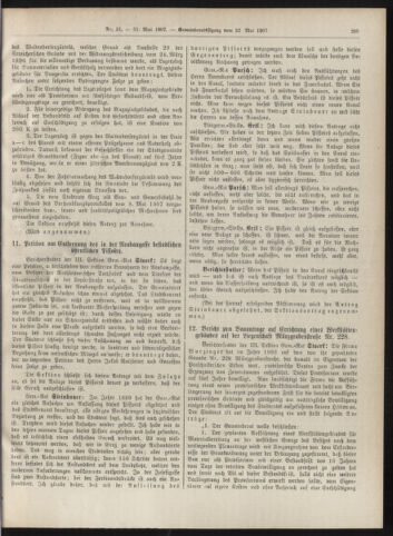 Amtsblatt der landesfürstlichen Hauptstadt Graz 19070531 Seite: 15