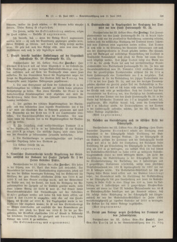 Amtsblatt der landesfürstlichen Hauptstadt Graz 19070620 Seite: 11