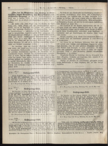 Amtsblatt der landesfürstlichen Hauptstadt Graz 19070620 Seite: 38