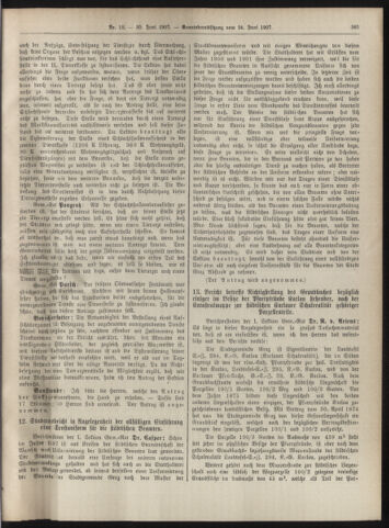 Amtsblatt der landesfürstlichen Hauptstadt Graz 19070630 Seite: 15