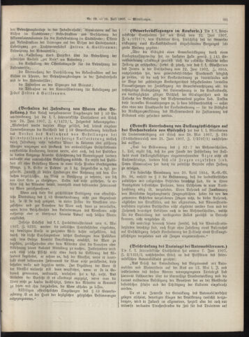 Amtsblatt der landesfürstlichen Hauptstadt Graz 19070710 Seite: 5