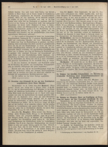 Amtsblatt der landesfürstlichen Hauptstadt Graz 19070720 Seite: 16