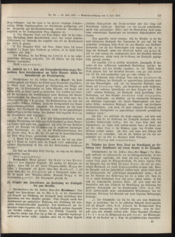 Amtsblatt der landesfürstlichen Hauptstadt Graz 19070720 Seite: 17