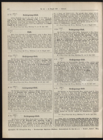 Amtsblatt der landesfürstlichen Hauptstadt Graz 19070820 Seite: 8