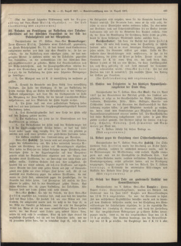 Amtsblatt der landesfürstlichen Hauptstadt Graz 19070831 Seite: 15