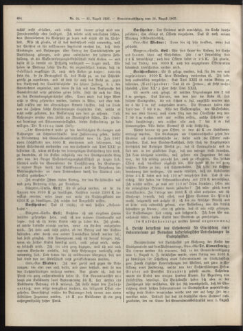 Amtsblatt der landesfürstlichen Hauptstadt Graz 19070831 Seite: 6