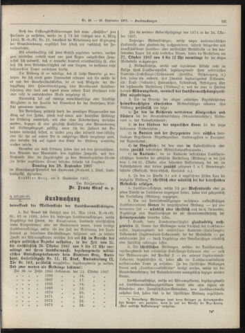 Amtsblatt der landesfürstlichen Hauptstadt Graz 19070920 Seite: 11