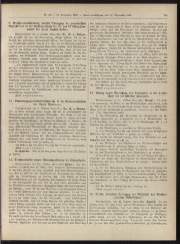 Amtsblatt der landesfürstlichen Hauptstadt Graz 19070930 Seite: 13