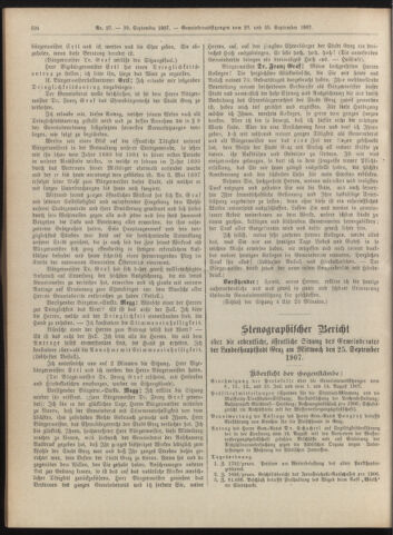 Amtsblatt der landesfürstlichen Hauptstadt Graz 19070930 Seite: 2