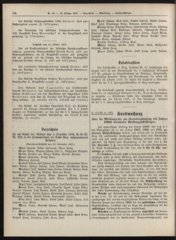 Amtsblatt der landesfürstlichen Hauptstadt Graz 19071020 Seite: 30