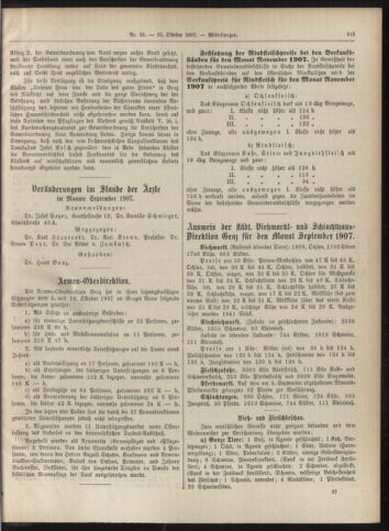 Amtsblatt der landesfürstlichen Hauptstadt Graz 19071031 Seite: 17