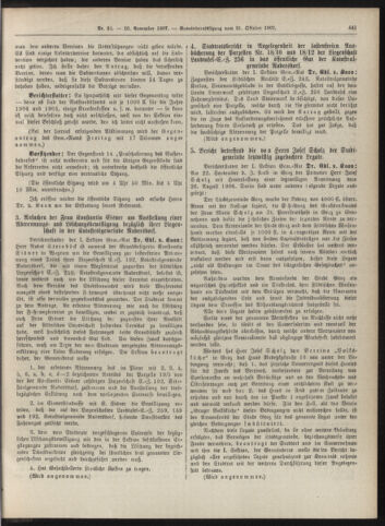 Amtsblatt der landesfürstlichen Hauptstadt Graz 19071110 Seite: 21