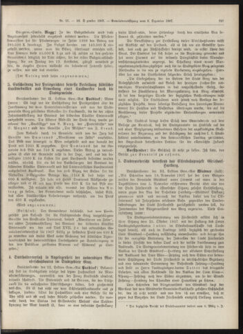 Amtsblatt der landesfürstlichen Hauptstadt Graz 19071220 Seite: 7