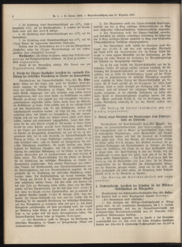 Amtsblatt der landesfürstlichen Hauptstadt Graz 19080110 Seite: 8