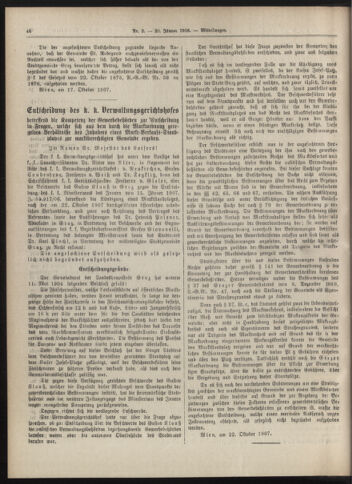 Amtsblatt der landesfürstlichen Hauptstadt Graz 19080120 Seite: 14