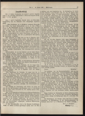 Amtsblatt der landesfürstlichen Hauptstadt Graz 19080120 Seite: 15