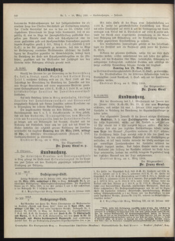 Amtsblatt der landesfürstlichen Hauptstadt Graz 19080310 Seite: 18