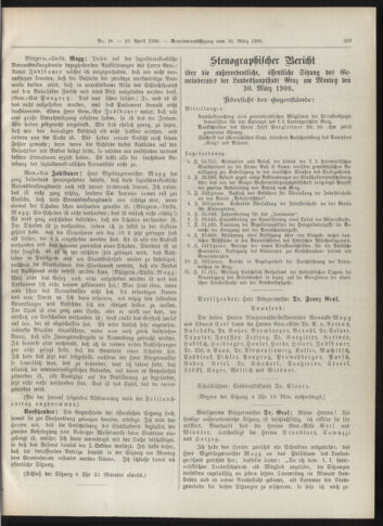 Amtsblatt der landesfürstlichen Hauptstadt Graz 19080410 Seite: 13